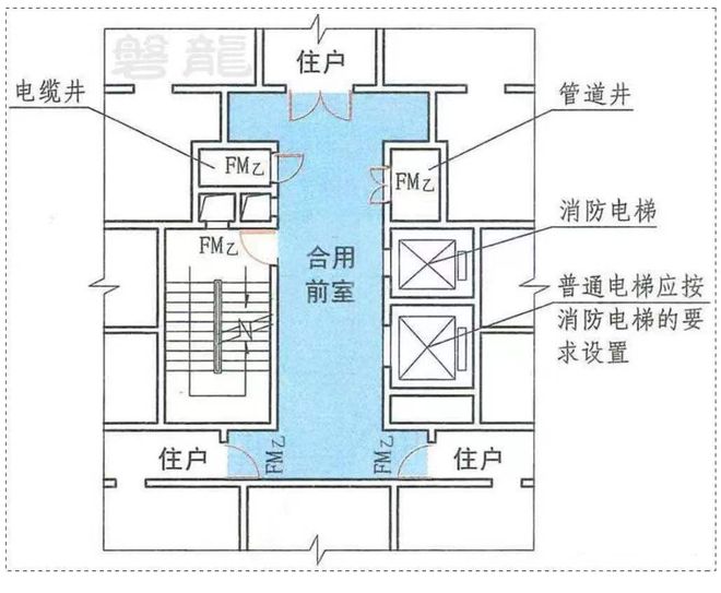 住宅建筑前室-怎样设